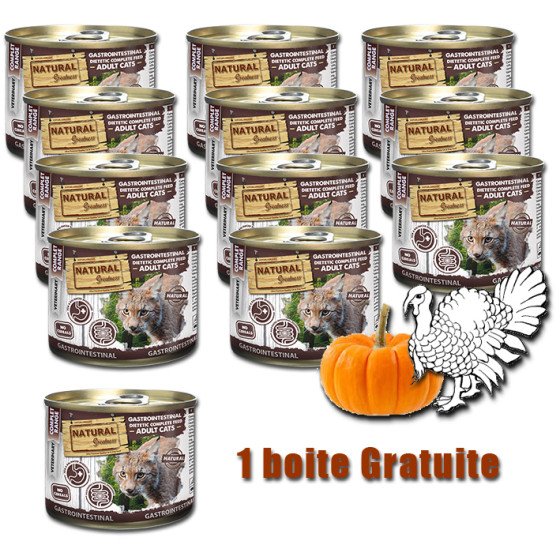 Patée Régime Gastro-Intestinal pour chat Junior et adulte - 200 gr