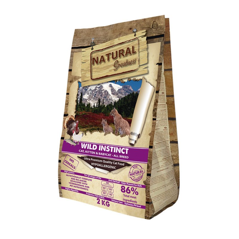 Croquettes Wild Instinct pour chat et chaton toutes races Croquettes Wild Instinct pour chat et chaton toutes races