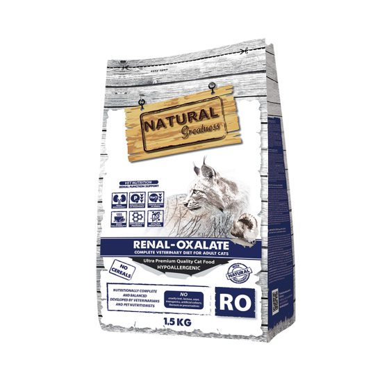 Croquettes Régime Rénal-Oxalate pour chat adulte