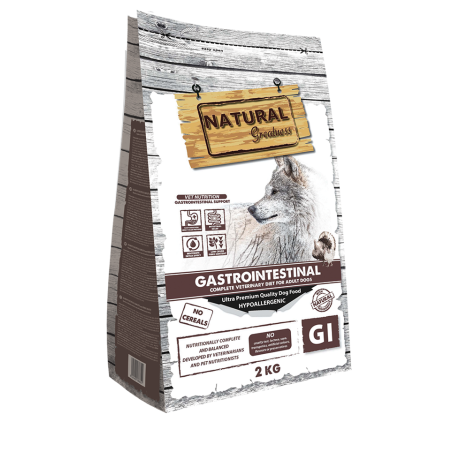 Natural Greatness pour les chiens ayant des digestions compliquées