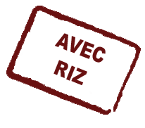 avec riz